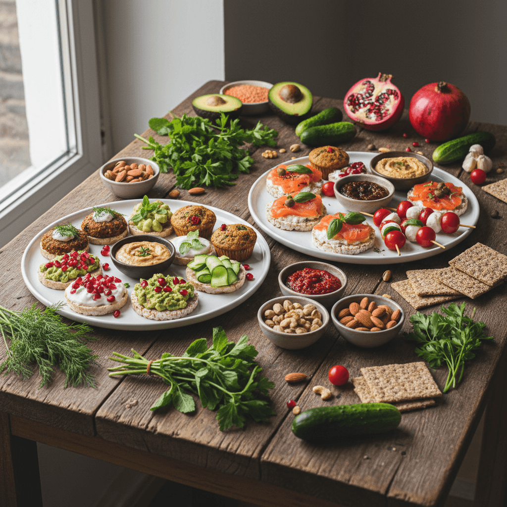 15 Dakikada Hazırlanan Glutensiz İkramlık Tabakları