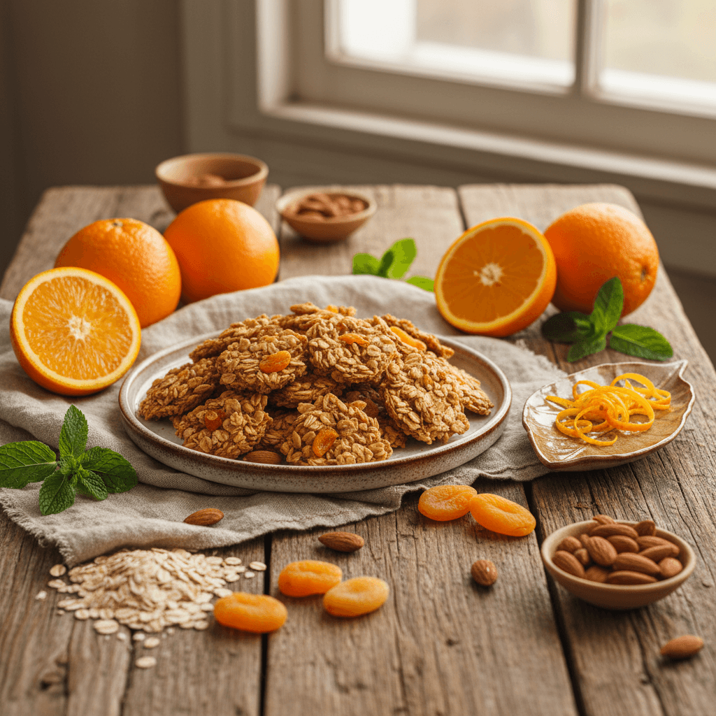 Portakal Aromalı Ev Yapımı Atıştırmalıklar Nasıl Hazırlanır?