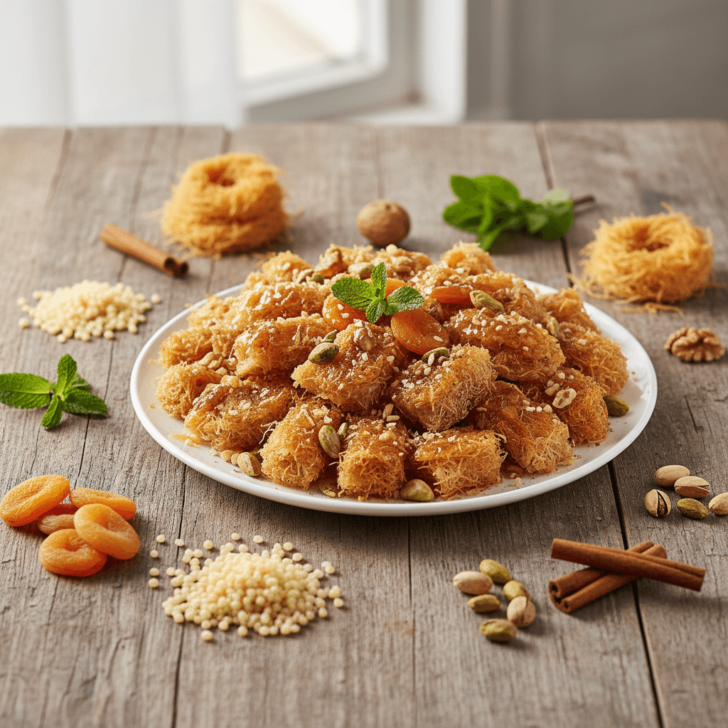 Glutensiz Atıştırmalıklar Nasıl Yapılır? Kuskus ve Kadayıfla Pratik Fikirler