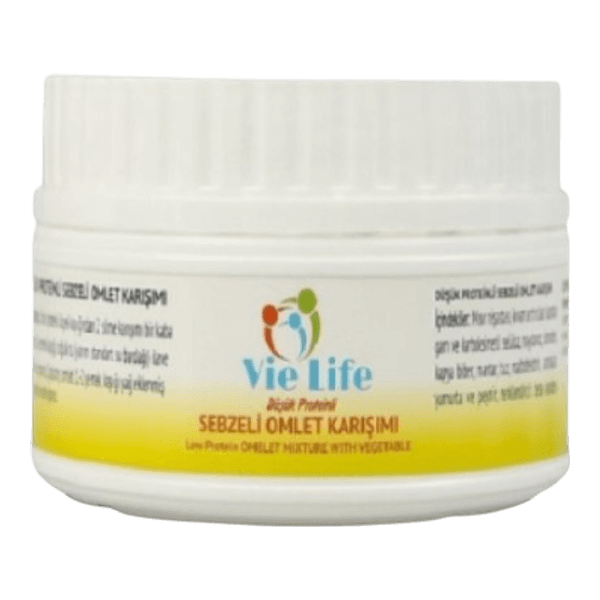 Vie Life Düşük Proteinli Sebzeli Omlet Karışımı 180 gr