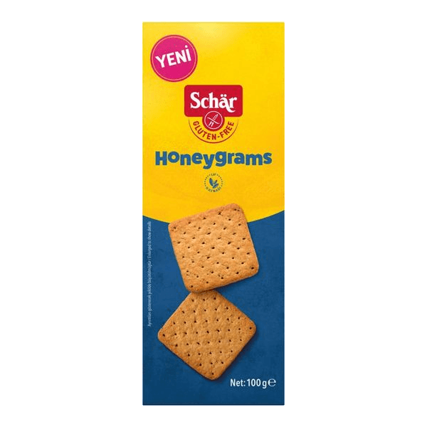 Schar Honeygrams Bisküvi 100 gr